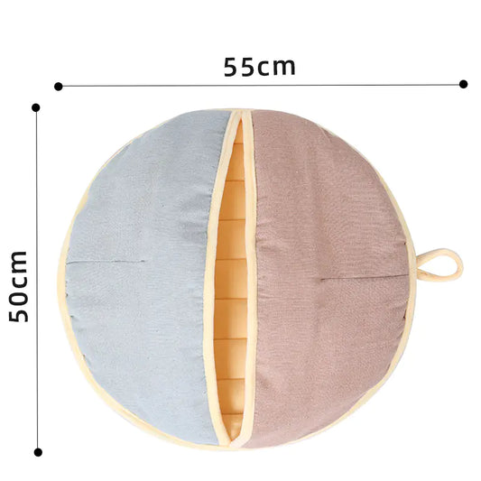 Cat Bed and Sleeping Bag with Dual Use Design