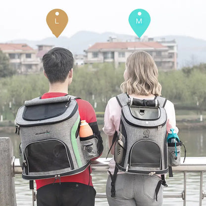Breathable Pet Backpack for Cats and Small Pets